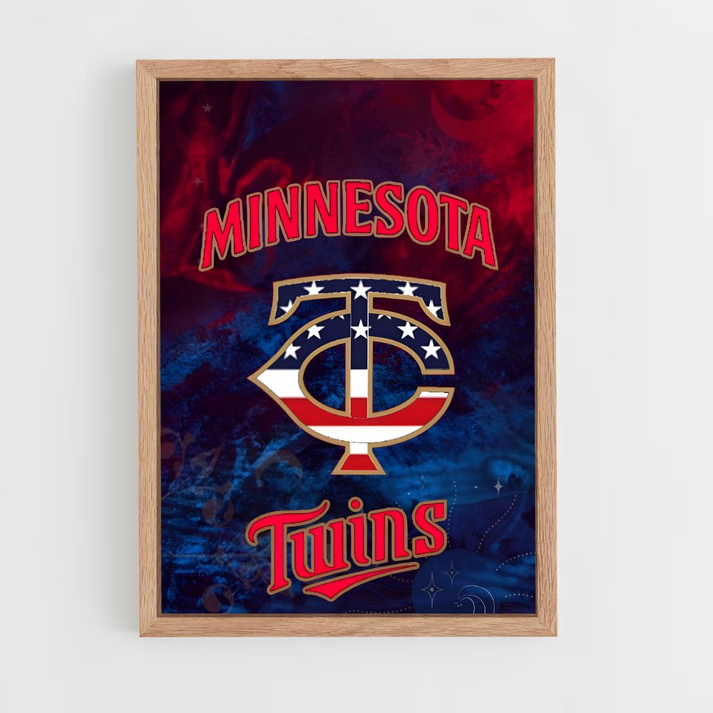 Poster Minnesota Dream – affiche Baseball (vue 4)